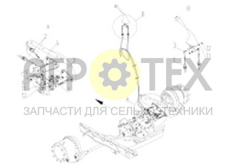 Чертеж Механизм управления кор. диапазонов (ACROS-550.04.06.000Ф)